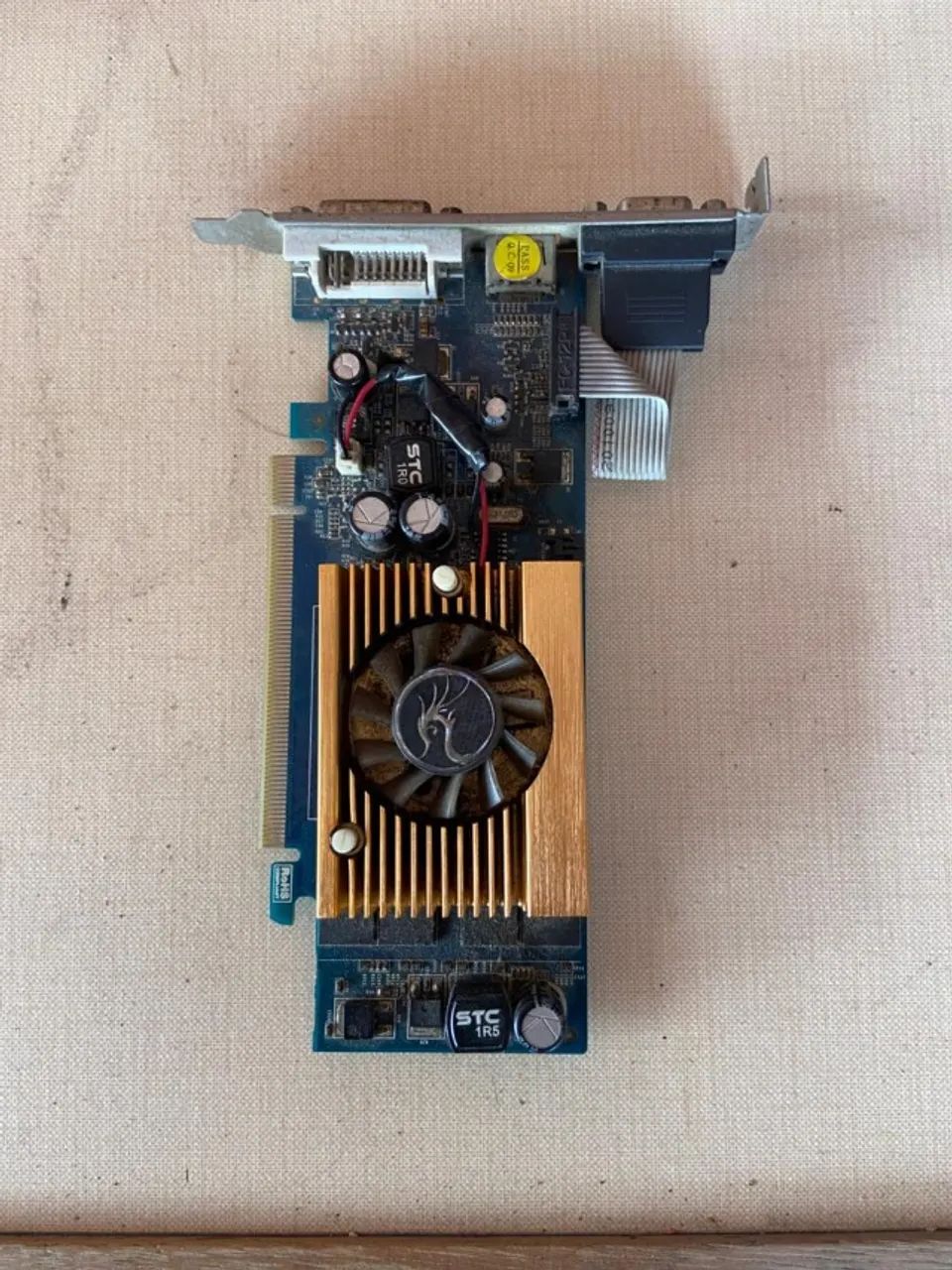 Placa de Vídeo NVIDIA PCI Express - Funcionando