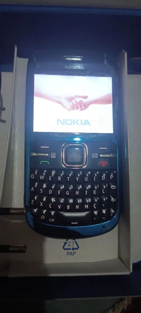 Nokia C3 ano 2012 na caixa usado, mas todo bom - Foto 2