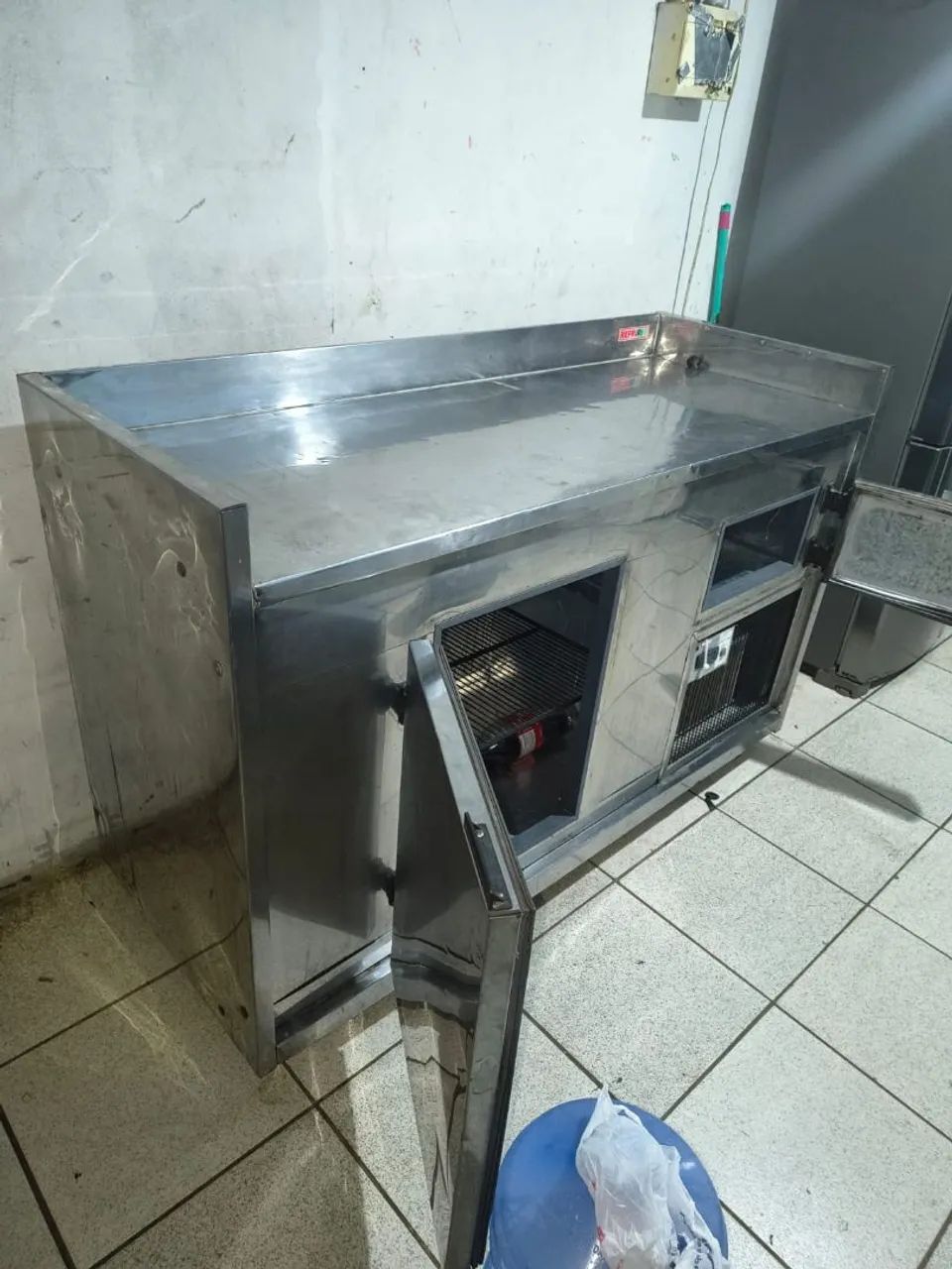Balcão refrigerado 220v ENTREGO  - Foto 5