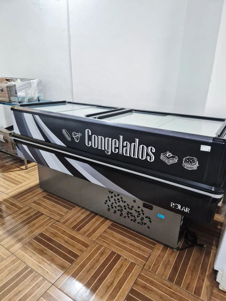 Freezer Ilha de congelados 