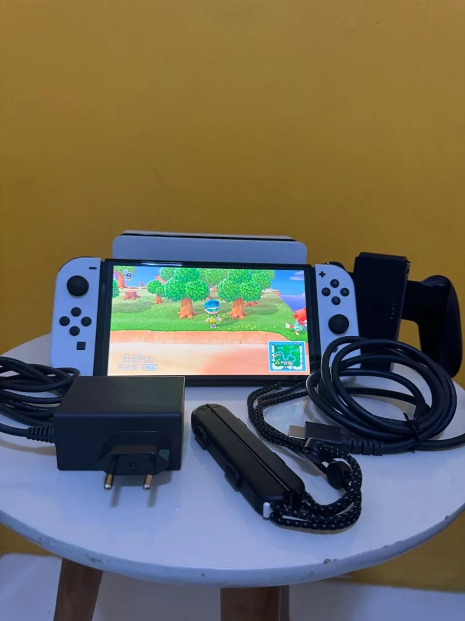 Nintendo Switch Oled Branco - Foto 4