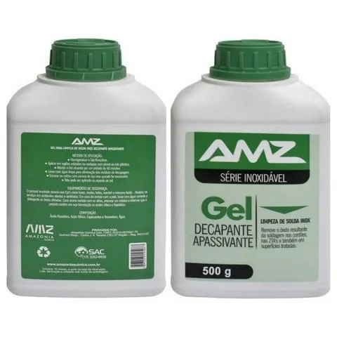 Gel decapante apassivante 500g Amazônia