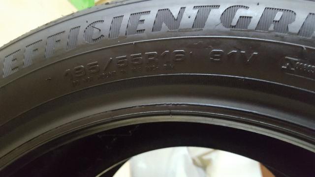 02 Pneus Goodyear 195/55R16 91V - EfficientGrip - Foto 2