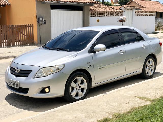 Corolla 2010 xei 1.8 automatico gnv, aceito trocas - Foto 2