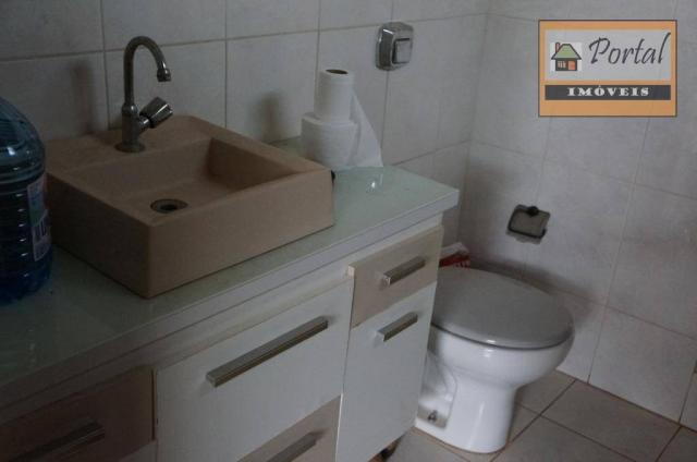 Chácara com 2 dormitórios para alugar, 250 m² por R$ 2.600/mês - Gramado Santa Rita - Camp - Foto 7