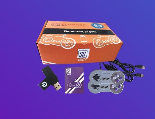 ?Super nintendo portátil Conectou jogou sn games 10