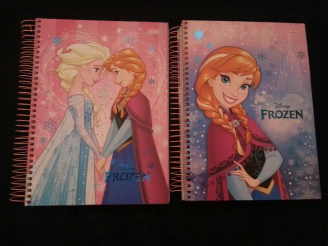 Cadernos de personagens