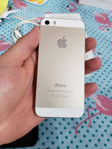 Iphone 5s gold 16gb zerado Anatel 4g - Foto 5