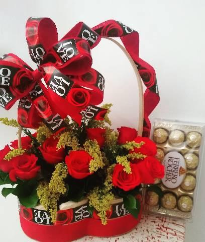 Cestas e Flores