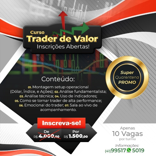 Trader Profissional 100% na pratica !