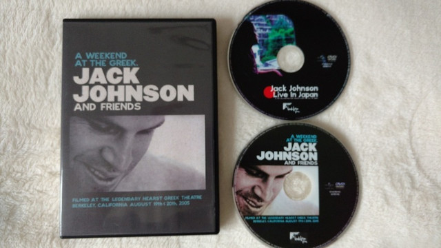 DVD Jack Johnson - A Weekend at the Greek (Original, Duplo e Raro) - Foto 3