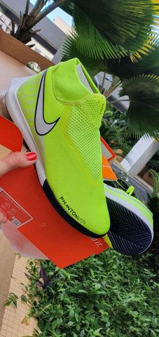 chuteira futsal nike phantom vsn academy
