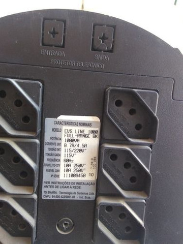 Estabilizador De Energia Evs Line 1000 VaCom Defeito - Foto 3