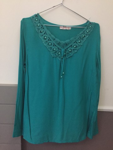 Blusa manga longa 