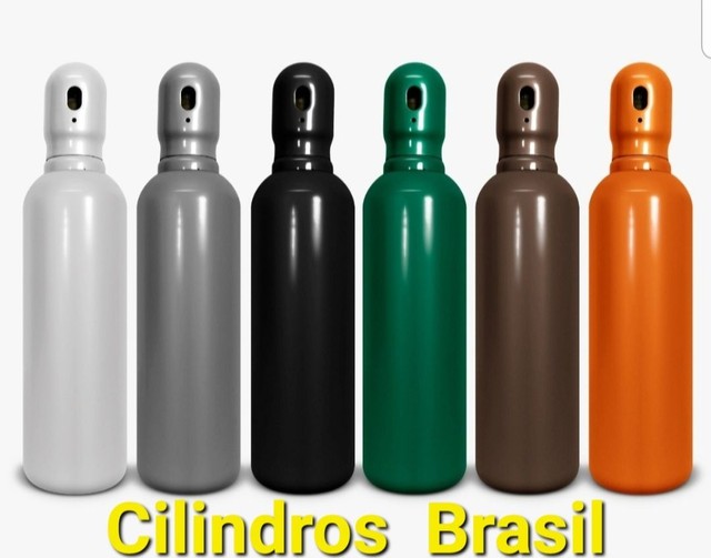 Cilindros Mistura MIG, Argônio, Nitrogênio