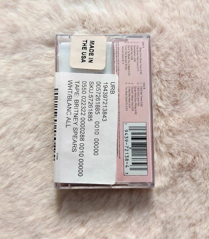 Britney Spears Baby One More Time Cassette Branca Limitada - Foto 2