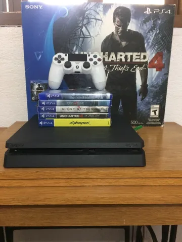 Ps4 Fat 2tb Usado + Dois Jogos Físicos Garantia E Nf