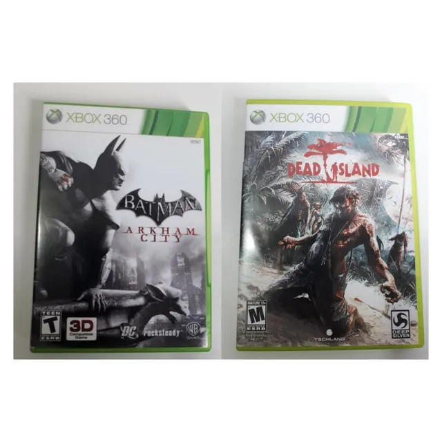 Jogo Batman Arkham City - Xbox 360 Mídia Física Usado