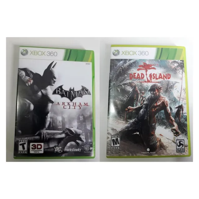 Batman Arkham Origins Xbox 360 Dublado em Português 2 discos