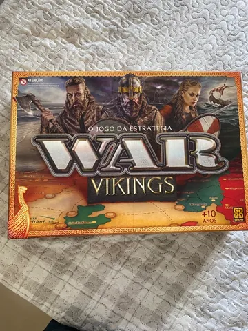 Jogo De Tabuleiro War Vikings O Jogo Da Estrategia 03450 - Grow