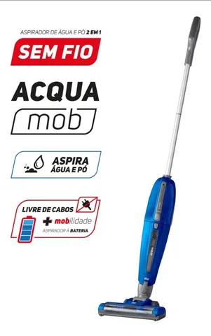 Aspirador de pó sem fio aspira água e pó Wap