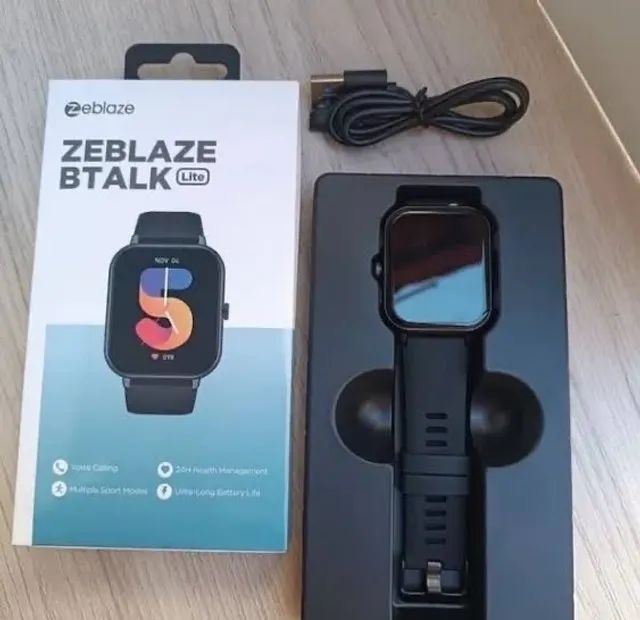 Zeblaze Btalk Lite Lacrado faz e recebe ligação.