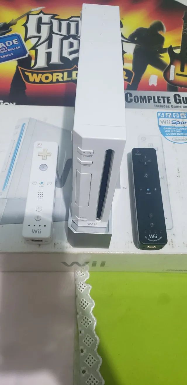 CONSOLE WII DESBLOQUEADO - NA CAIXA