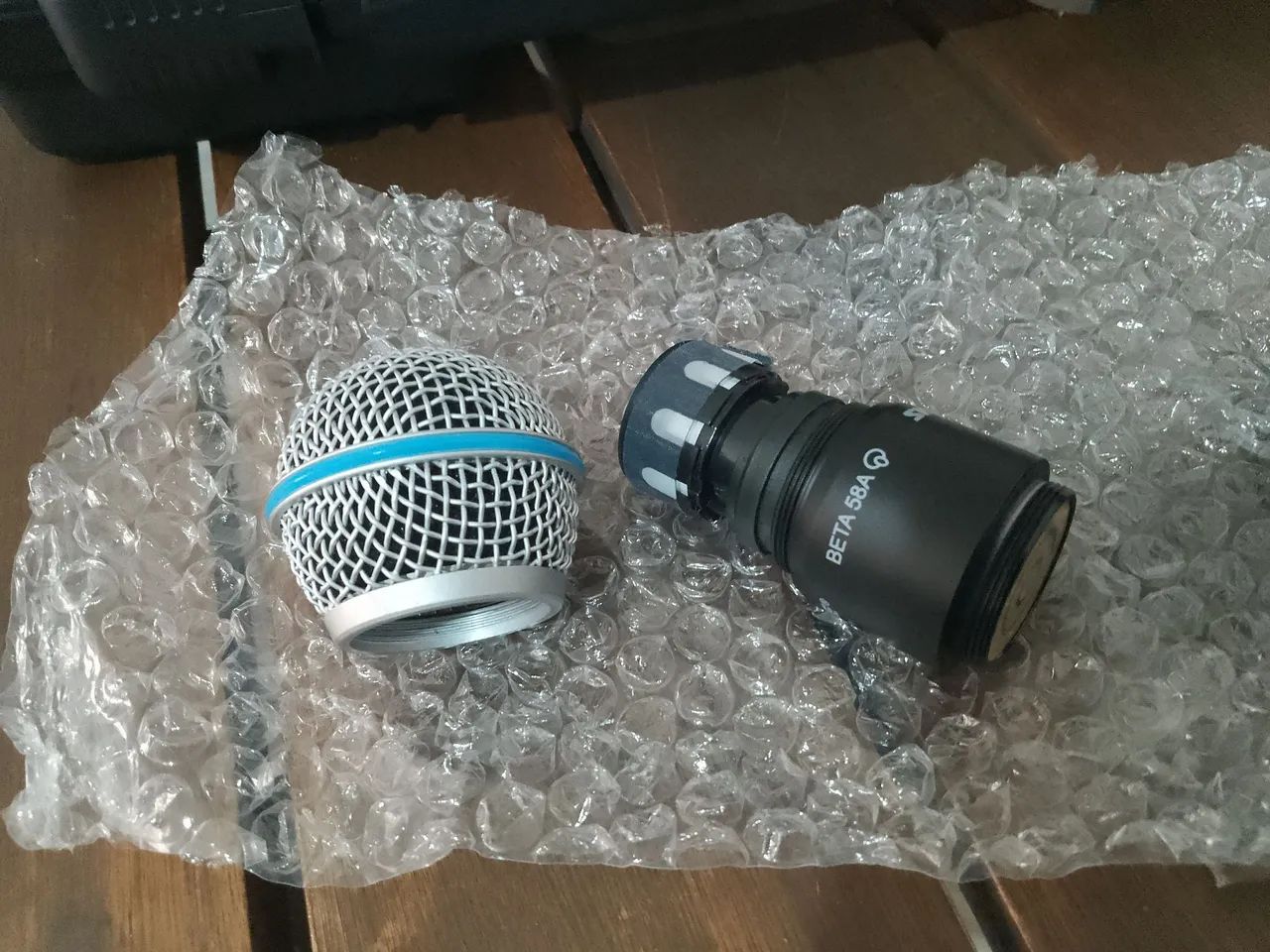 3 Cápsulas para Microfone Shure Beta 58A - Novo