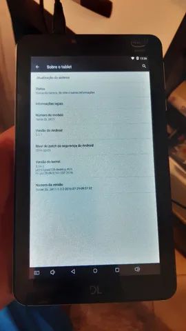 Tablet Infantil 7? Modelo DL3411 Kids Usado Com Defeito na Bateria - Foto 6