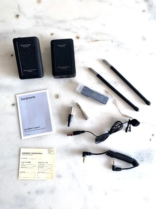 Microfone de Lapela sem Fio Saramonic SR-WM4C - Foto 4