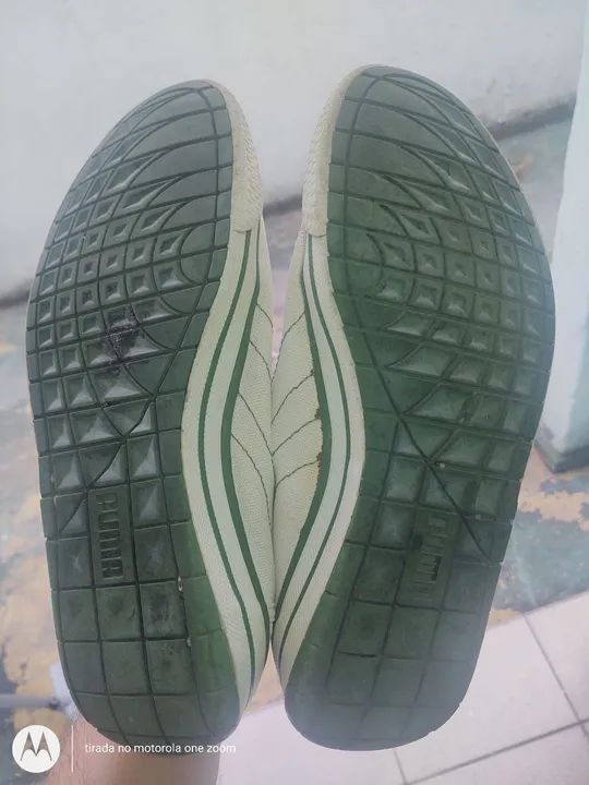 PAR DE TÊNIS MASCULINO PUMA ESTILO CHUTEIRA.  - Foto 2