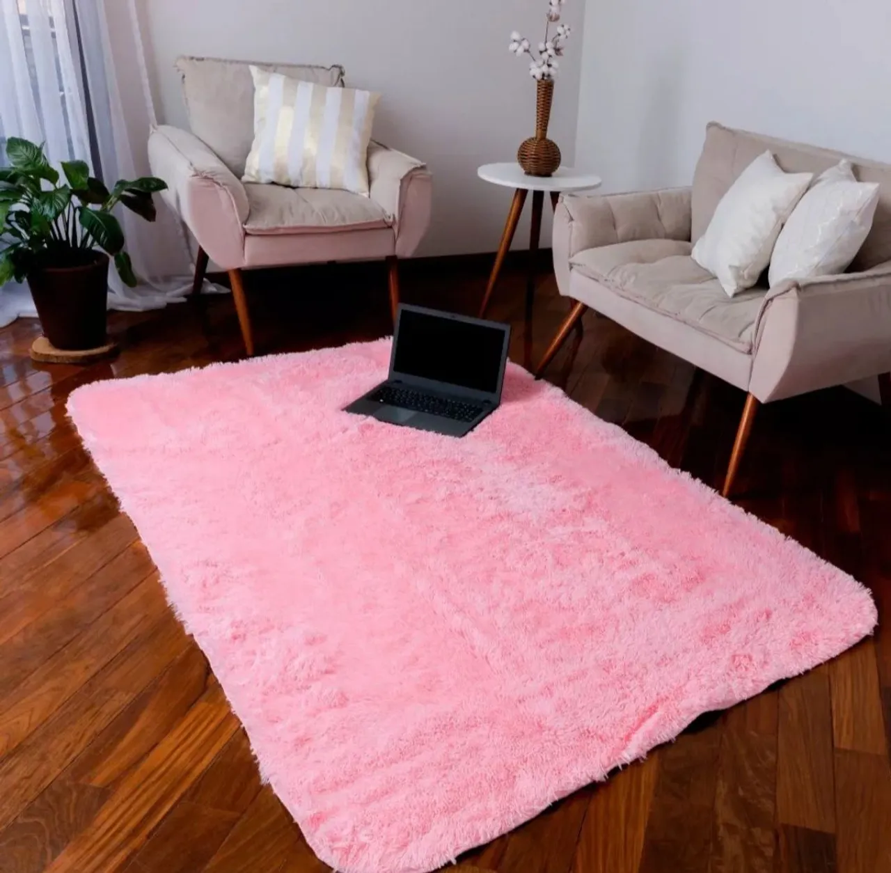 Tapete originais Rosa Claro - 1,50x2,00m