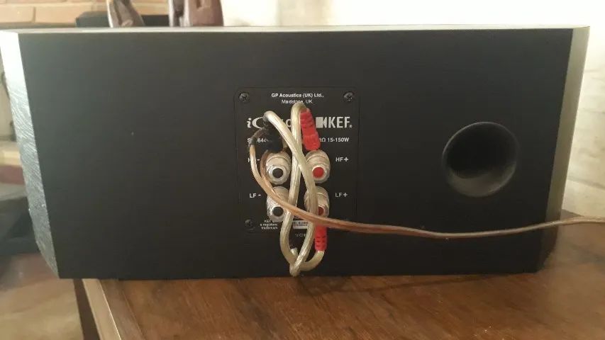 Caixa Kef Central Lq60c 150w 8 Ohms (Musicalvo) - Foto 3