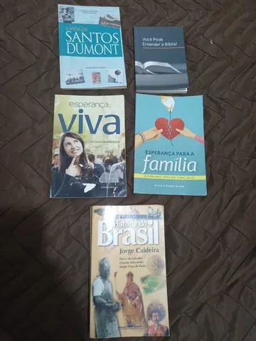 Livros usados kit 05 peças. - Foto 2