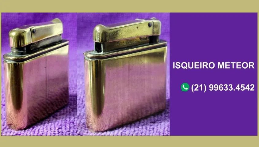 Isqueiro antigo. Meteor. Funcionando.
