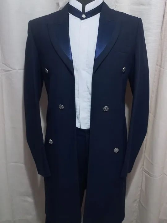 Terno Modelo Casaca Inglesa Azul - Foto 2