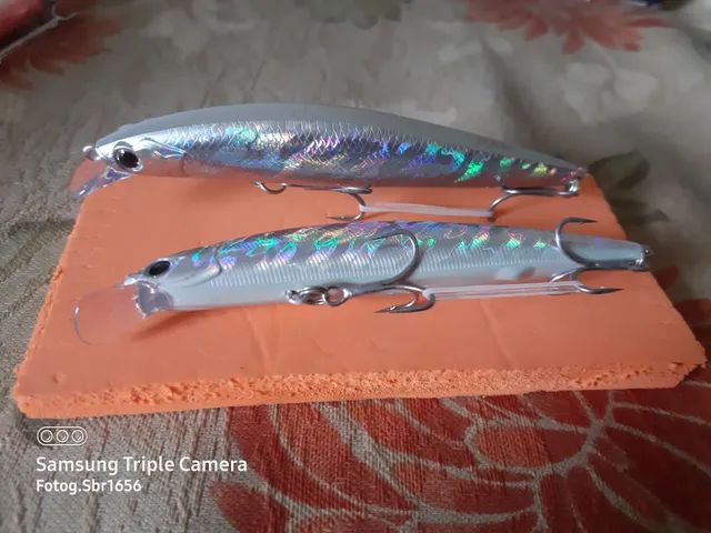 Conjunto 2 iscas de pesca ultra Light  - Foto 4
