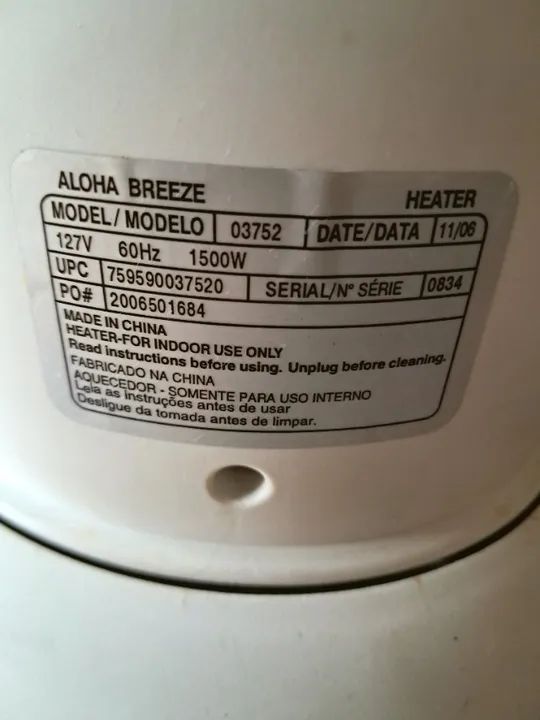 Aquecedor ótimo pouco usado  - Foto 4