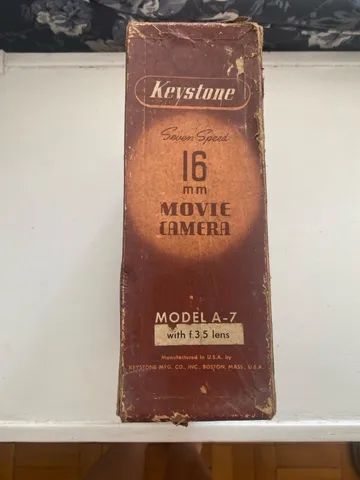 Filmadora Kevstone A7 16mm movie camera - Foto 2
