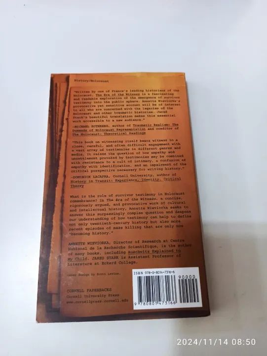 The Era od the Witness - Annete Wieviorka - Foto 2