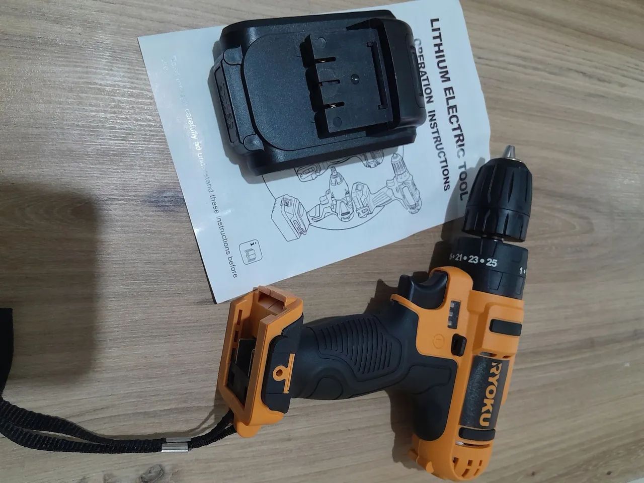 Parafusadeira furadeira de impacto RYOKU Produto novo na caixa - Foto 5