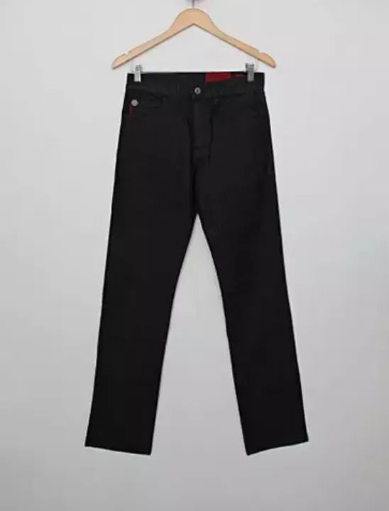 CALÇA DE SARJA ELLUS MASCULINA PRETA RETA - Foto 3