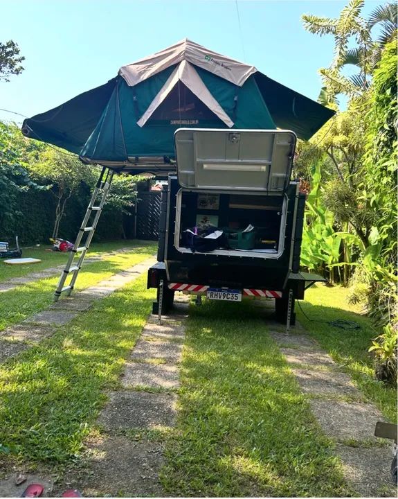 Mini Trailer com barraca de Teto CW para 4 pessoas - Foto 6