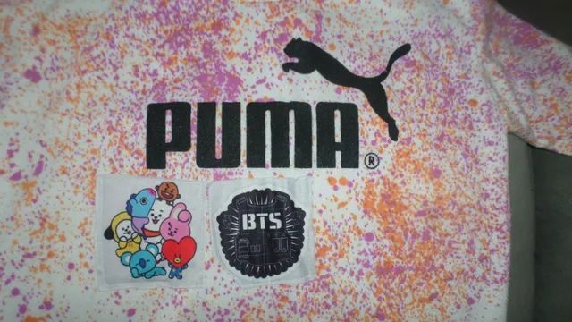 Moletom Puma Street Bts Kpop Tamanho P - Foto 2