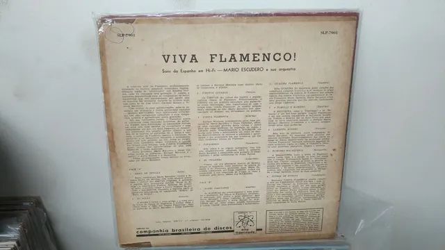 Flamenco Lp disco de vinil, disco e capa bom estado. E outros. - Foto 4