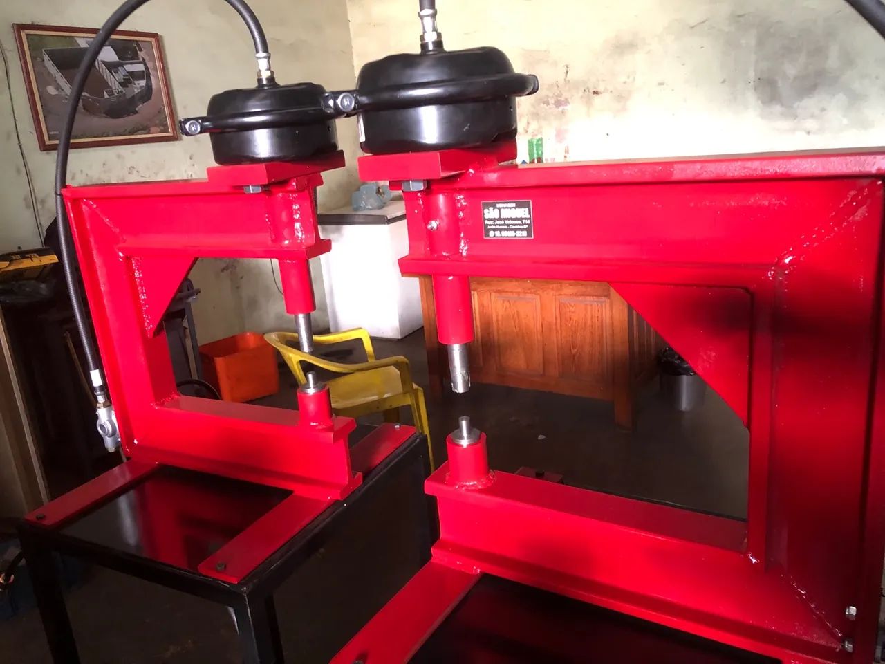 Arrebitadeira de Lona de Freio 