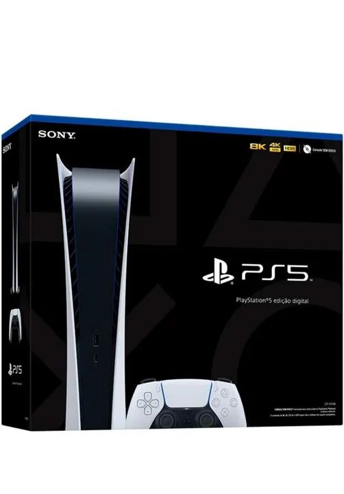 Console PlayStation 5 - Digital Edition + Jogos
