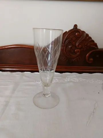 conjunto taça - tulipa  lapidada - Foto 3