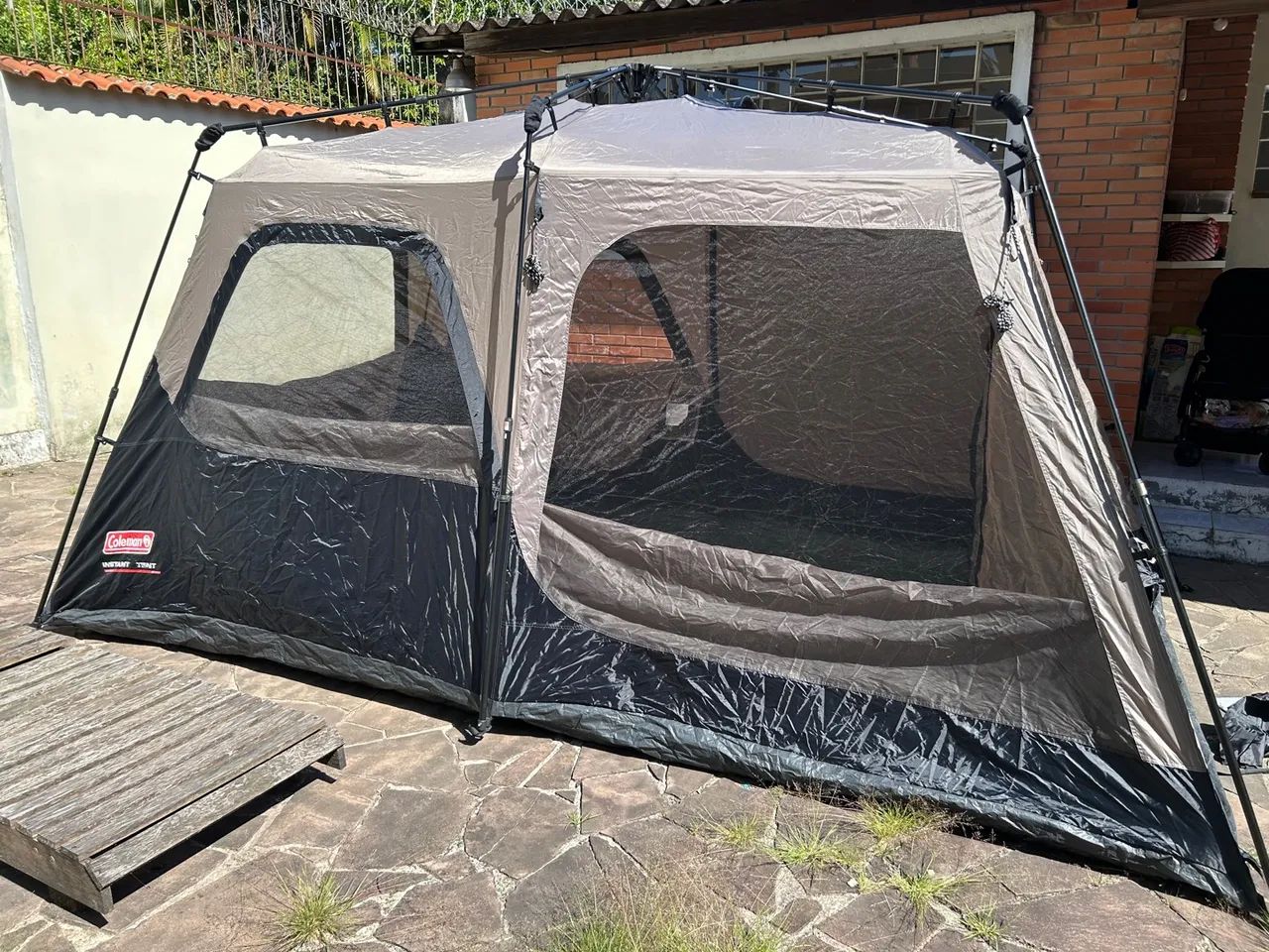 Barraca Gigante para Camping Coleman Instantânea 8 pessoas - Foto 5