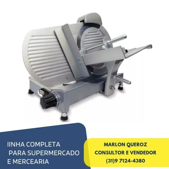 Cortador de Frios Semi Automático Novo Palladium